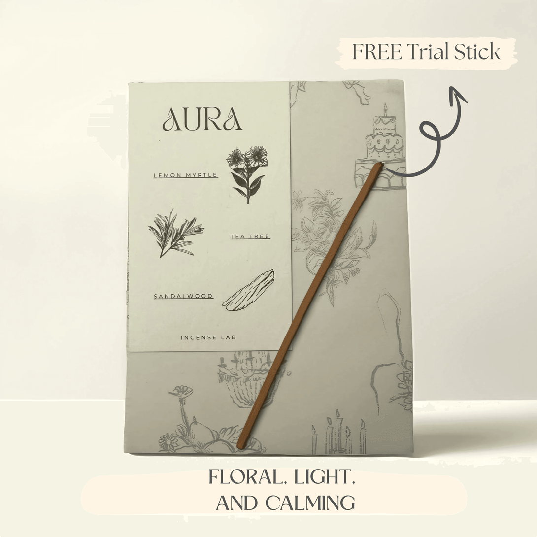 AURA – Lemon Myrtle, Tea Tree & Australian Sandalwood 🍋🌿 - incenselab.au