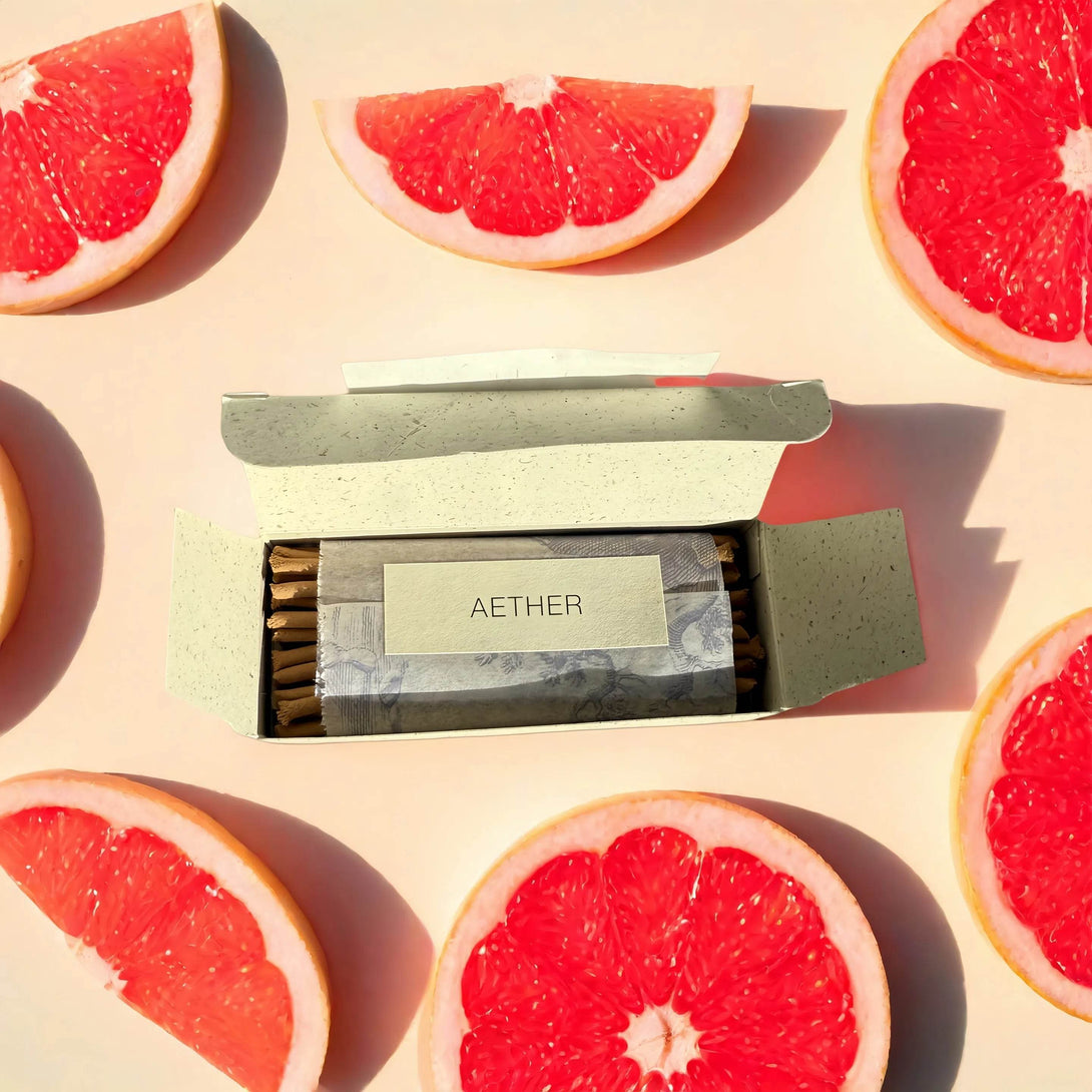 Aether – Grapefruit, Ylang Ylang & Sandalwood🌼🍊🪵 - incenselab.au