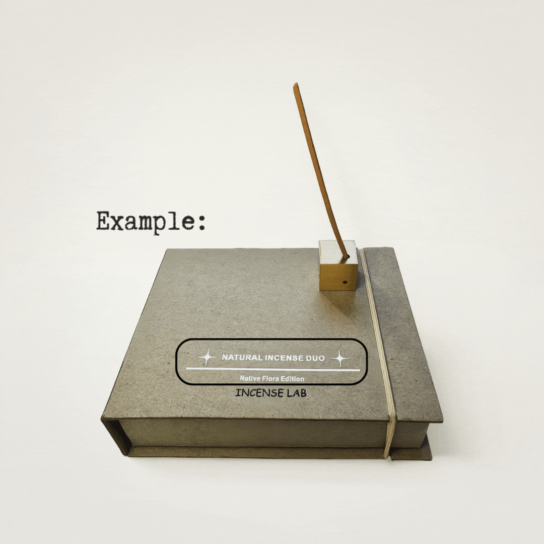 🪵 Eco Incense Duo Kit | Branded Luxury Corporate Gift with Australian Botanicals - incenselab.au