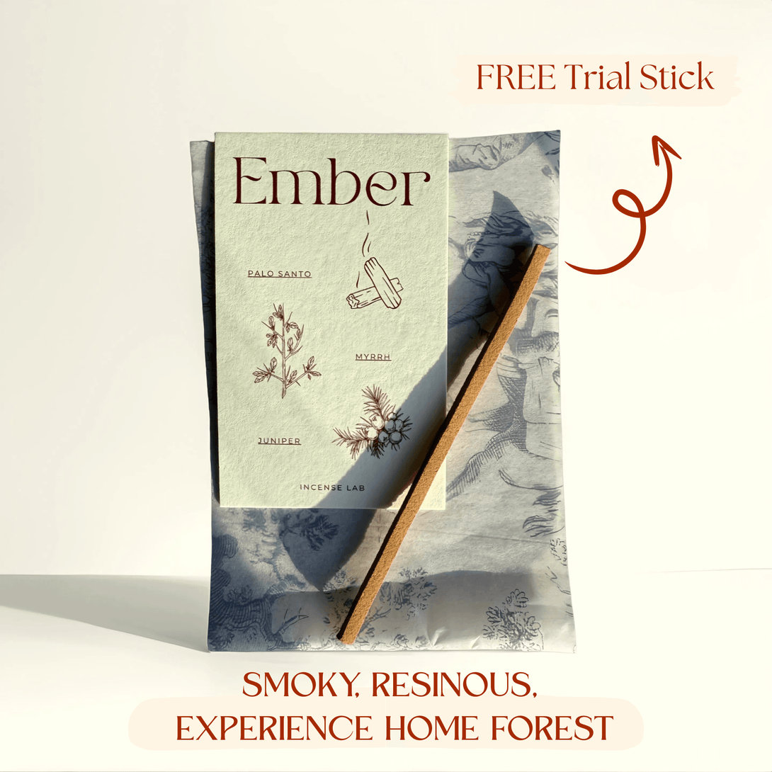 Ember – Palo Santo, Myrrh & Juniper ✨🌲 - incenselab.au