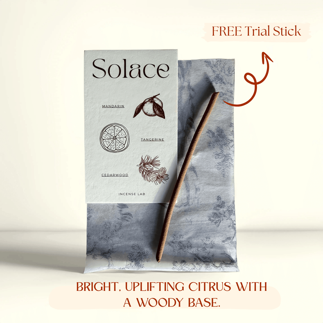 Solace – Mandarin, Tangerine & Cedarwood🍊🍊🌳 - incenselab.au