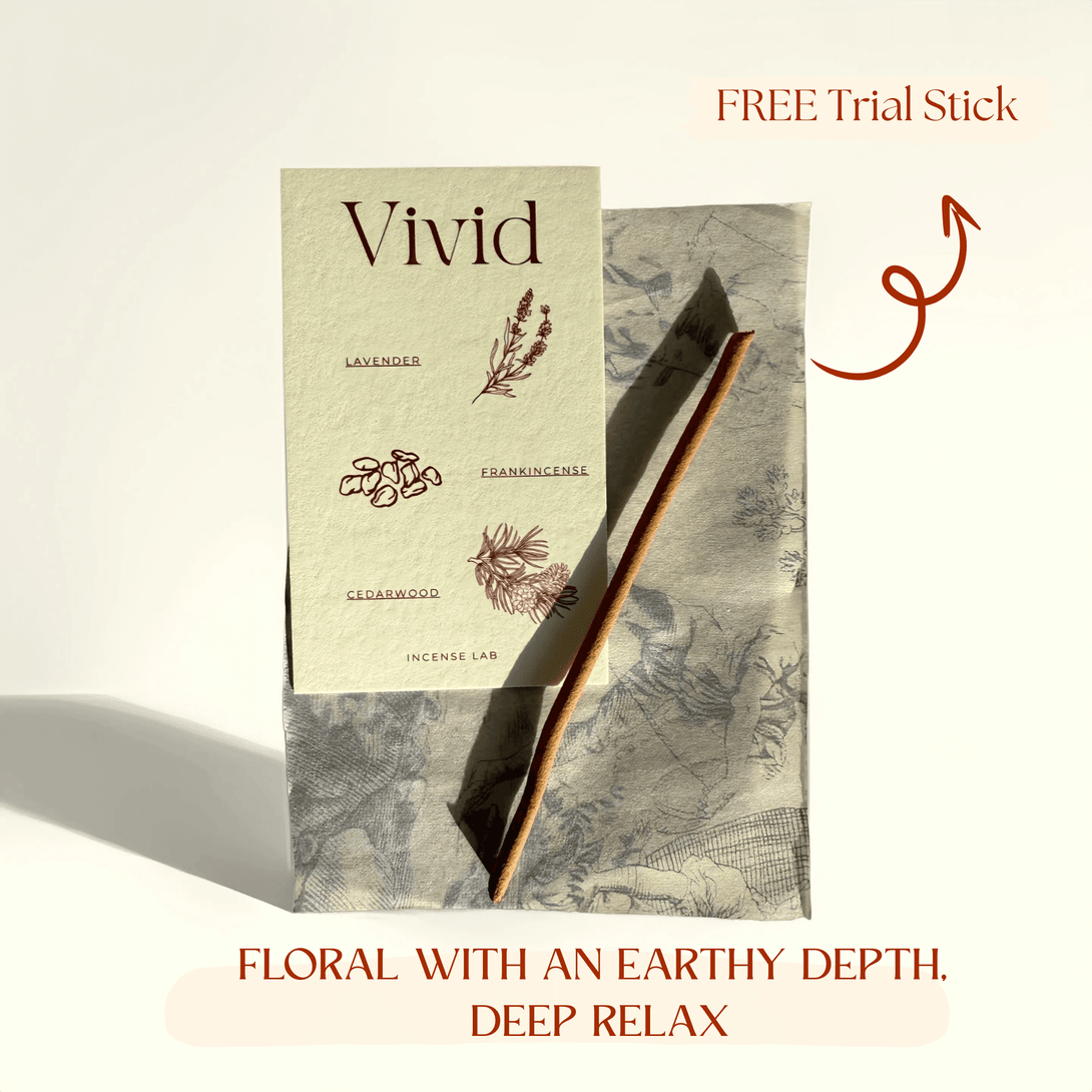 Vivid – Lavender, Frankincense & Cedarwood💜🪔 - incenselab.au
