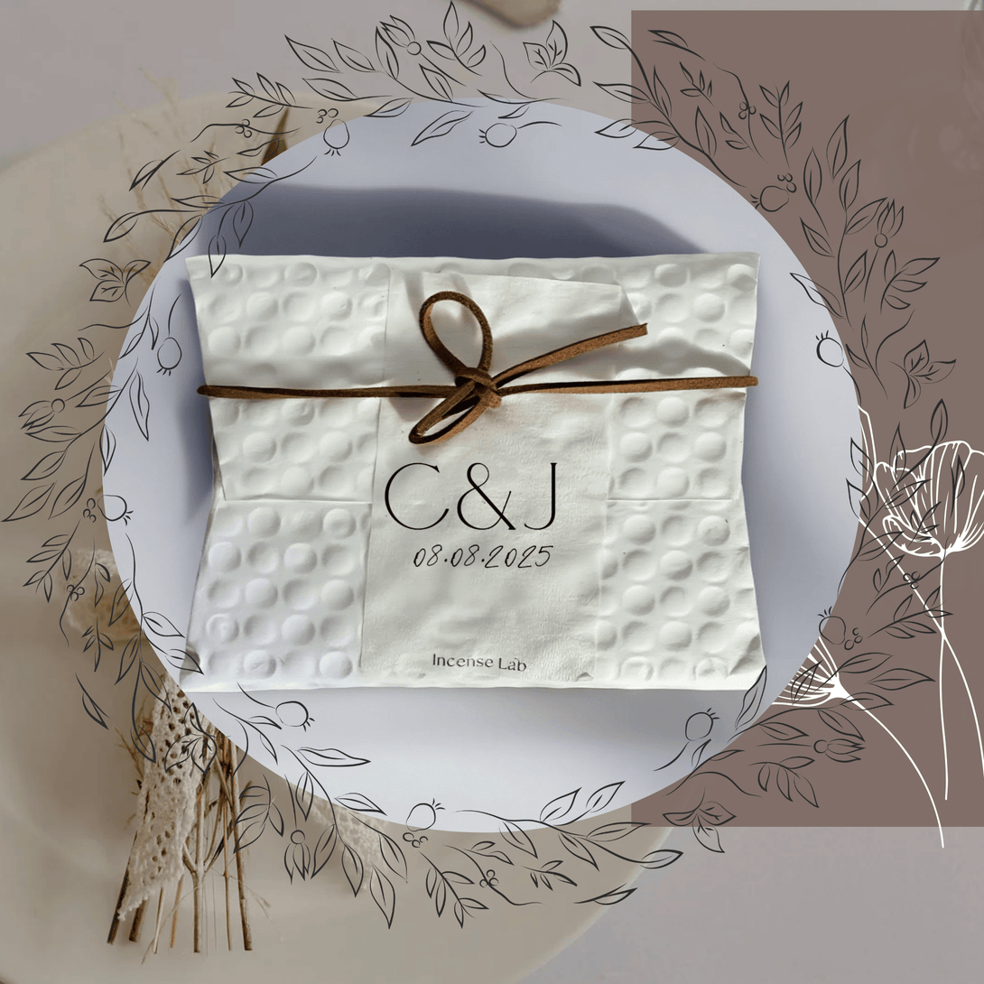 Handcrafted Duo Incense Wedding Favour Kit - incenselab.au