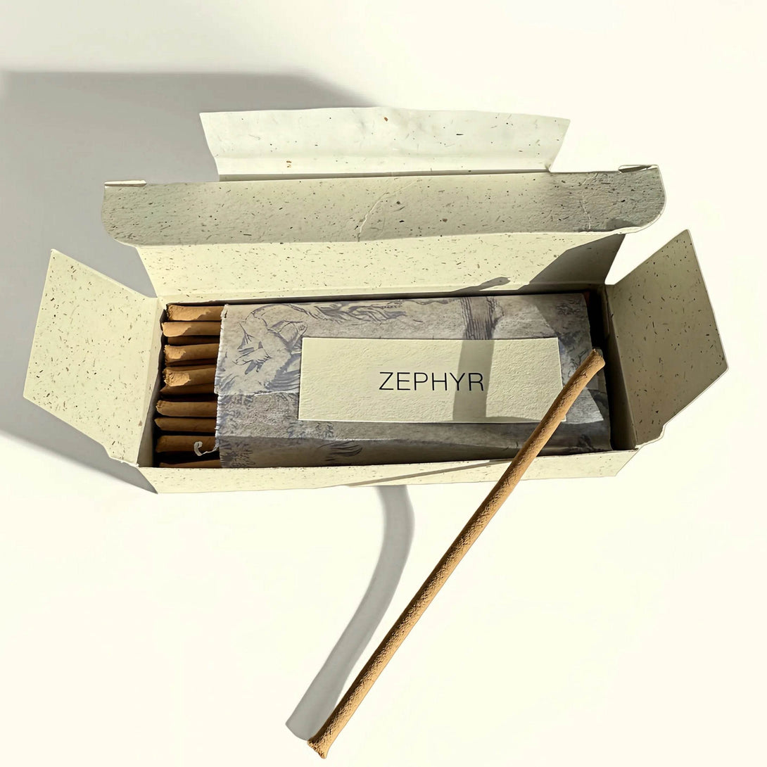 Zephyr – Lemongrass, Peppermint & Frankincense🍋🪔 - incenselab.au